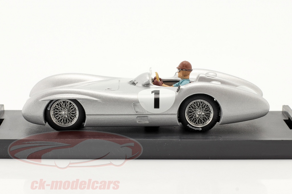 Brumm 1:43 J. M. Fangio Mercedes-Benz W196 #1 4位 イギリス人 GP F1 
