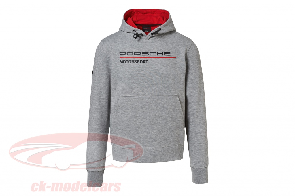 Porsche Motorsport Пуловер с капюшоном серый