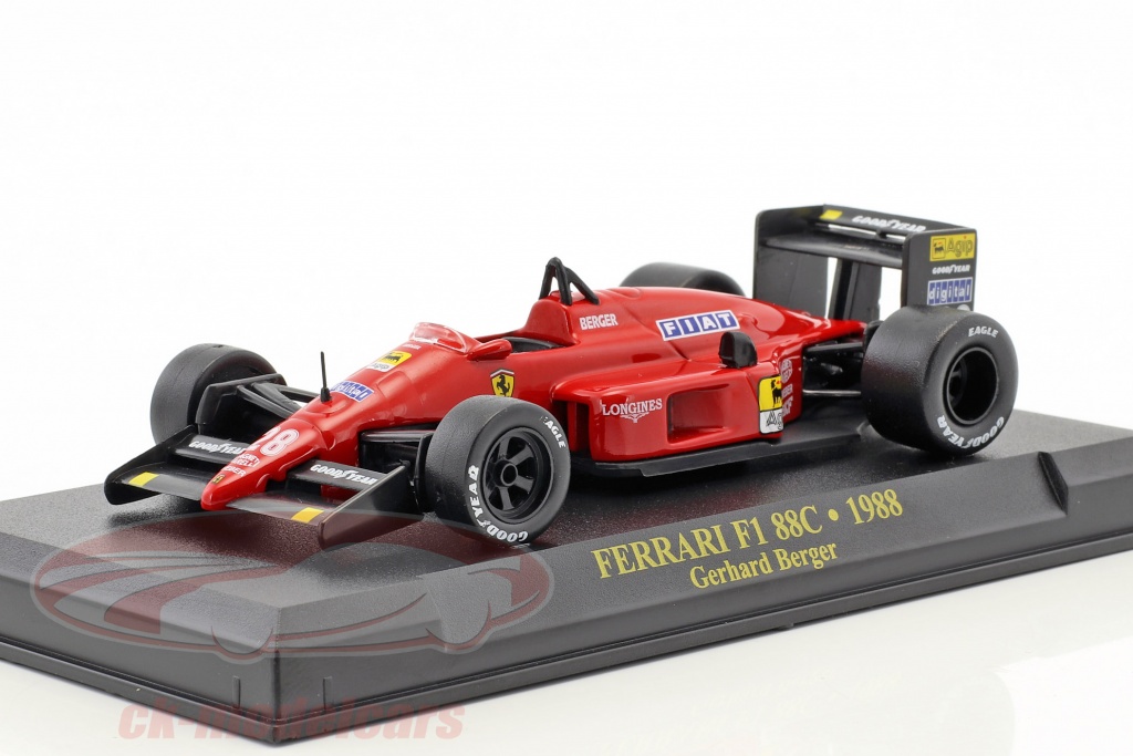 Gerhard Berger Ferrari F1-87/88C #28 Formel 1 1988 1:43 Altaya