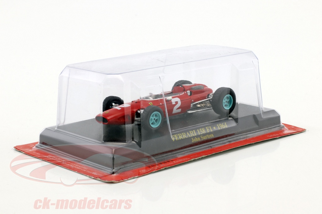 1:43 BRUMM Ferrari F1 158 #7 Winner German Gp John Surtees 1964 WC