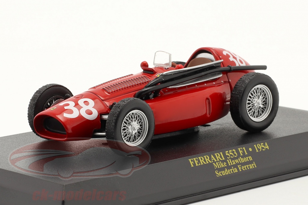 FERRARI 553 SQUALO F1 #38 HAWTHORN SPANISH GP 1954 1/18 CAR TECNOMODEL TM18-150B