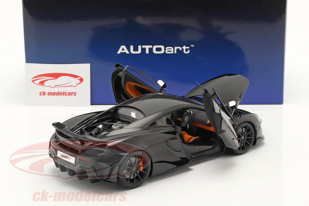 AUTOart 1:18 McLaren 600LT Baujahr 2019 onyx schwarz 76081  
