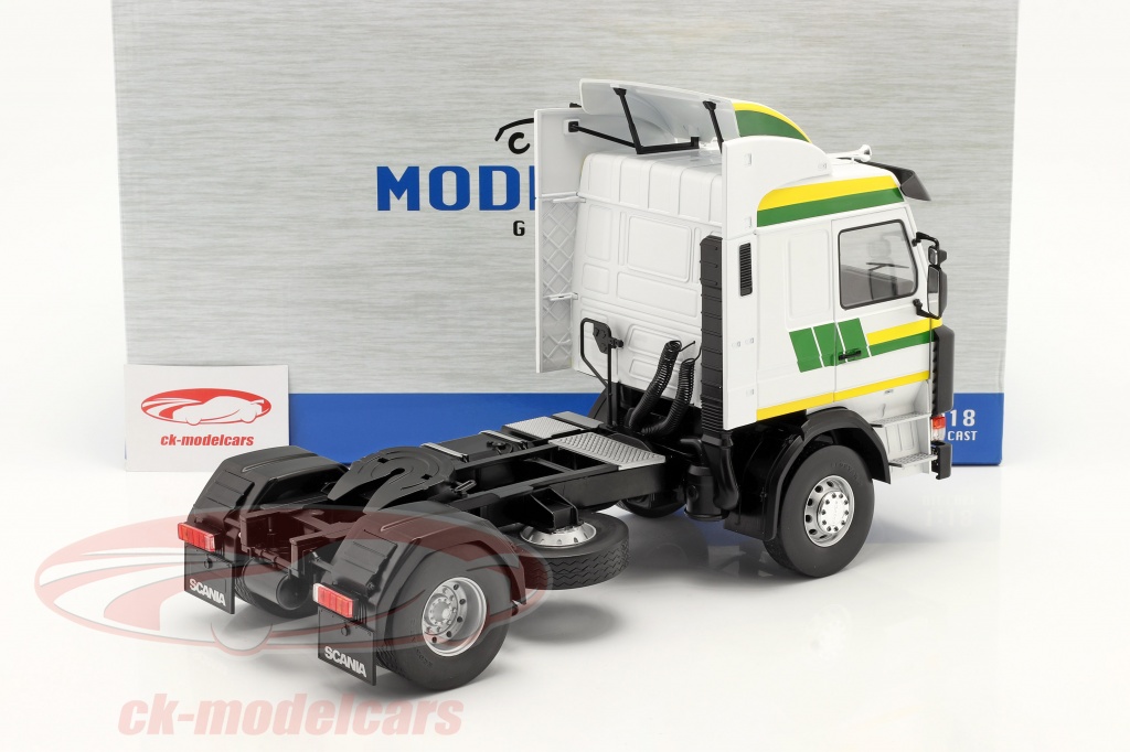 MC Group 1987 Camion Scania 143 Topline Bianco/Blu 1:18 18143 MC Group 1987 Camion Scania 143 Topline Bianco/Blu 1:18 18143