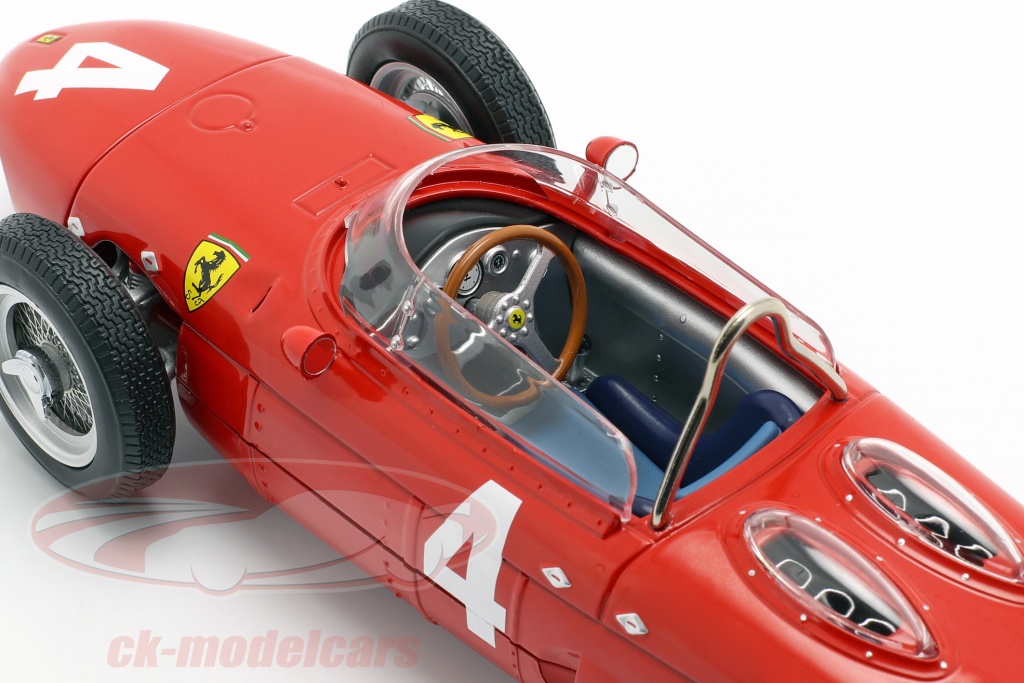 Modèle Réduit Ferrari 156 F1 "Sharknose" 1/18 - GP De Belgique 1961, Pilote Gendebien - CMR171 En Métal