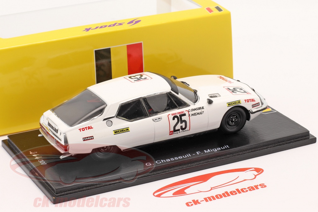 Miniature GTS Résine 1/43 – Citroën SM Hathaway Speed Record 1979-1987