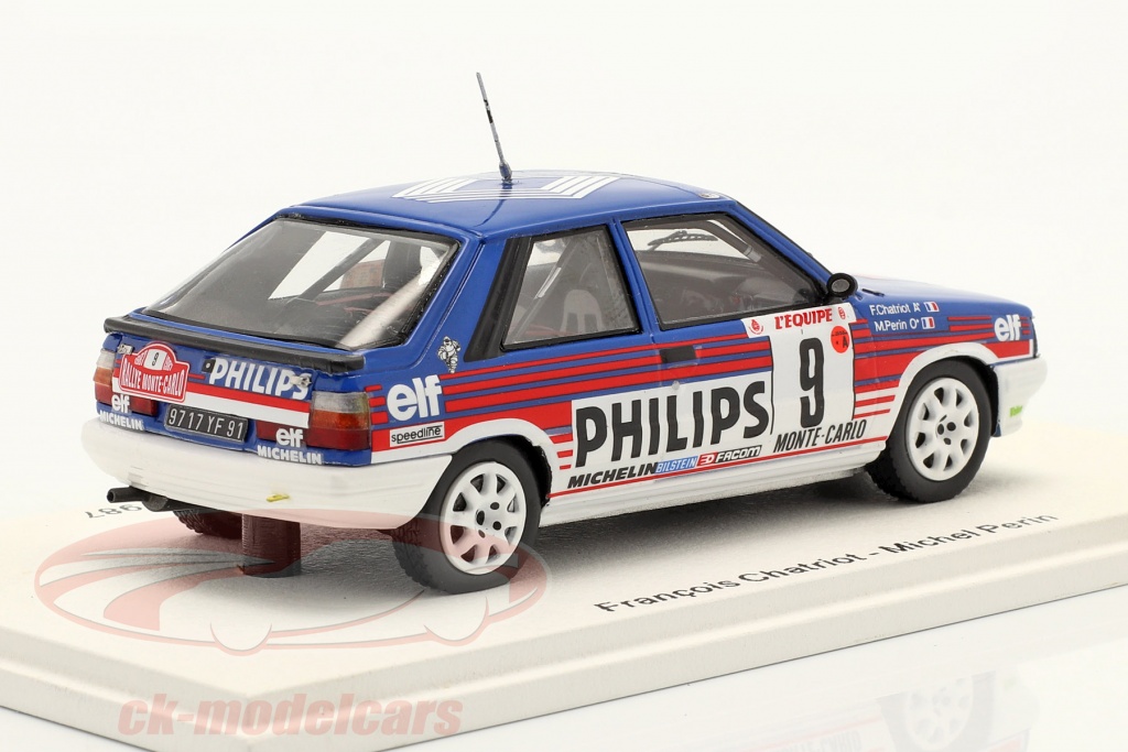 IXO - Renault 11 Turbo n°16 9ème Tour de Corse 1987 - A. Oreille