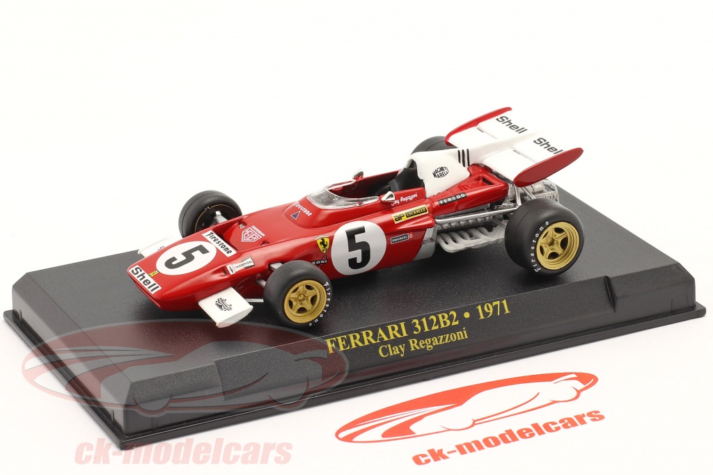 Casco De Fórmula 1 Ferrari Clay Regazzoni 1971 - Escala 1/5, Modelo Coleccionable Spark Editions CAS82