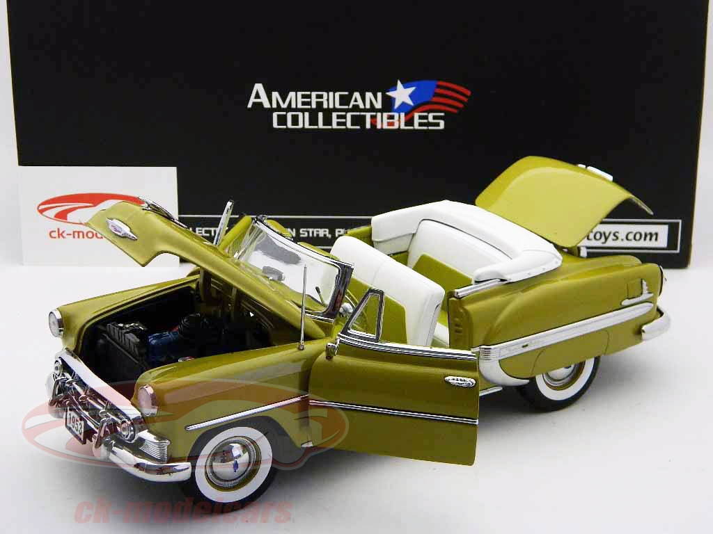 Voiture Miniature Chevrolet Bel Air 1953 Décapotable, échelle 1/18, Modèle Collector !