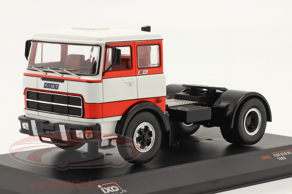 ixo-1-43-fiat-619-n1-camion-1980-blanche-rouge-tr093/