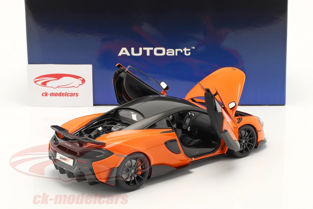 Miniature AUTOart McLaren 600LT – Myan Orange, 1/18, Composite, Neuve