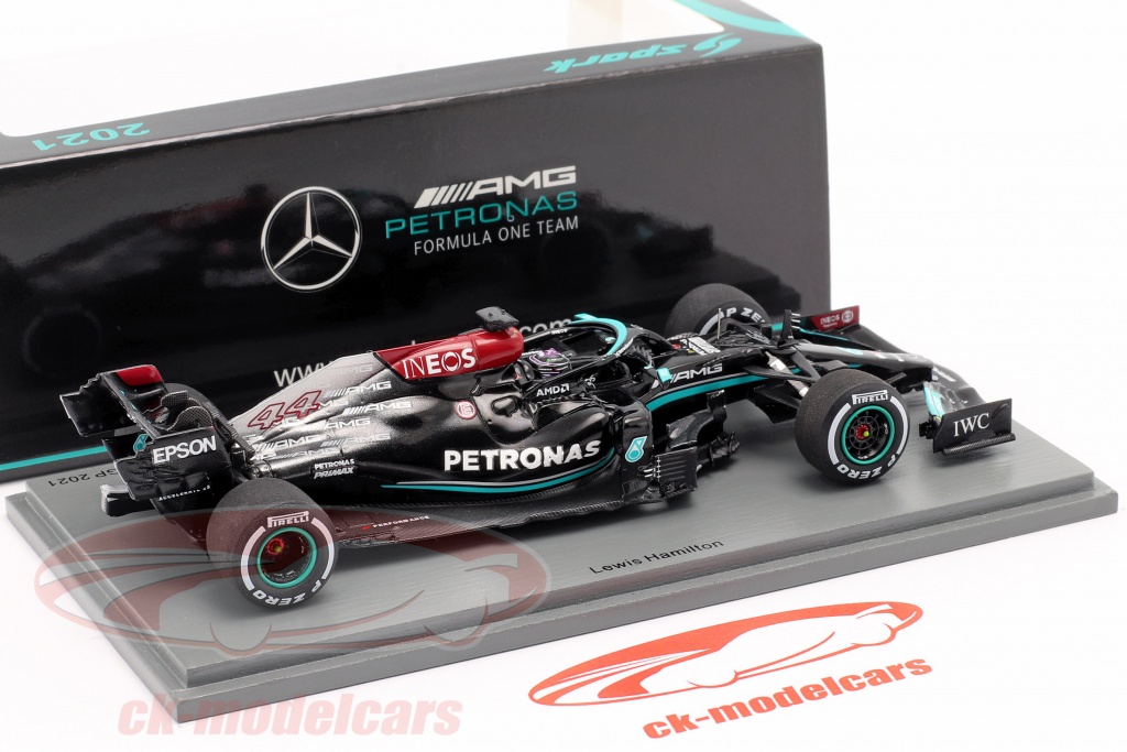 Spark 1:43 L. Hamilton Mercedes-AMG F1 W12 #44 勝者 バーレーン GP 
