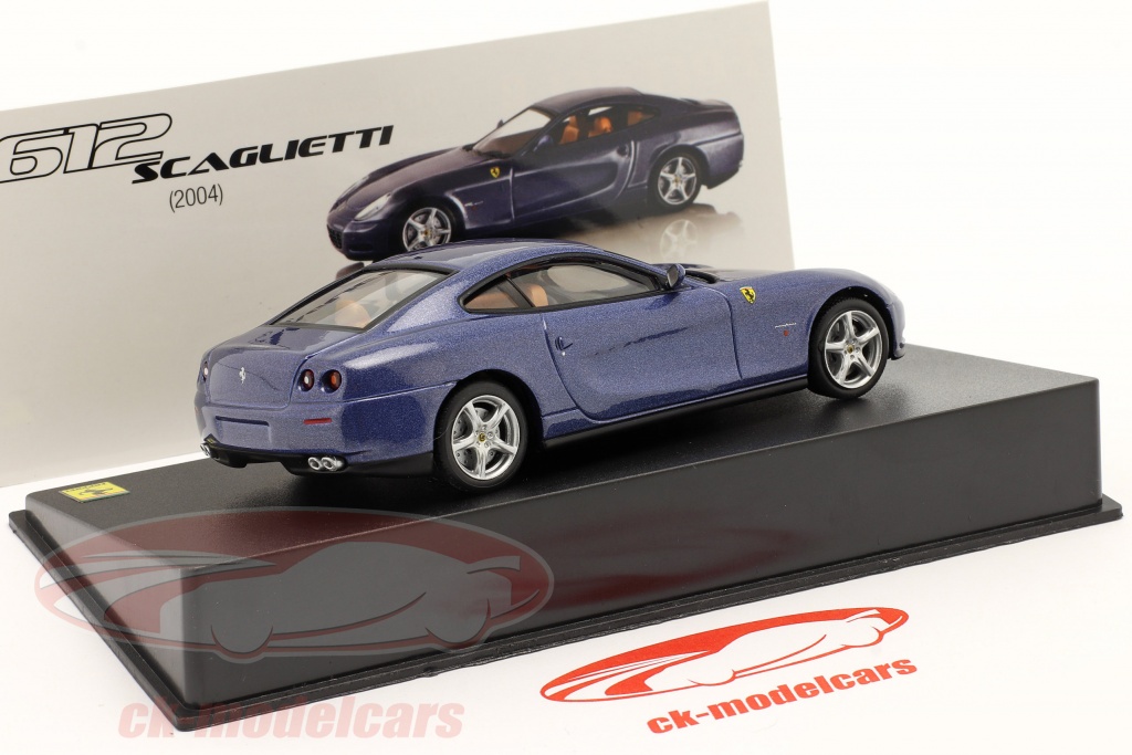 BBR 1:43 - 1 - Voiture miniature - Ferrari 612 Scaglietti 2003 limited 500 - sans boîte en
