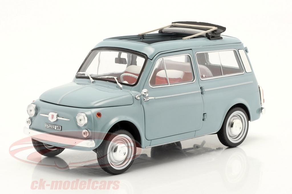 Fiat 500 Lounge Jaune Miniature Norev 1/18, Voiture De Collection Occasion