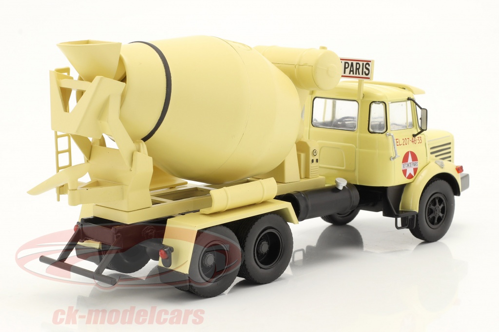 Camion Berliet Malaxeur PMH 12 In Scala 1/43 - Modello Collezionabile Camion Berliet Malaxeur PMH 12 In Scala 1/43 - Modello Collezionabile