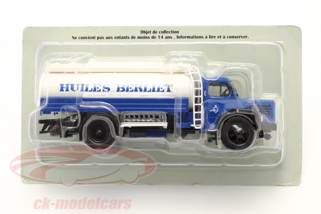 CAMION D'AUTREFOIS N°028 BERLIET GDR 7W Huiles Berliet 1948 ALTAYA