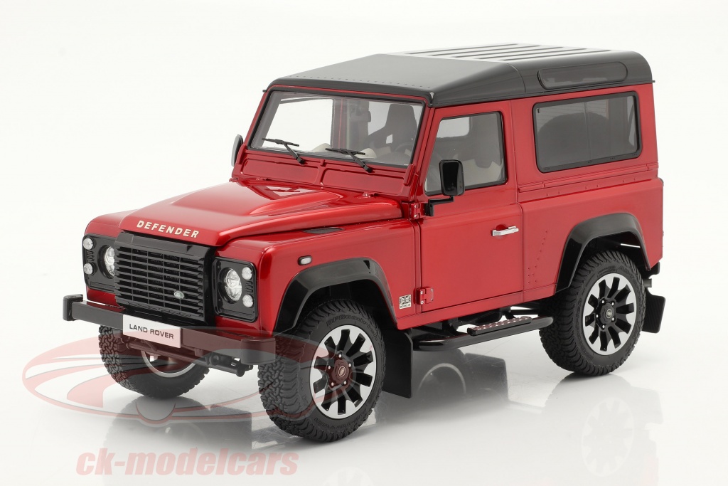 lcd-models-1-18-land-rover-defender-90-works-v8-year-2018-red-lcd18007-re/