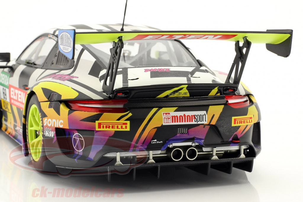 Ixo 1:18 Porsche 911 GT3 R #8 VLN 1 Nürburgring 2019 Iron Force LEGT18031 modèle voiture