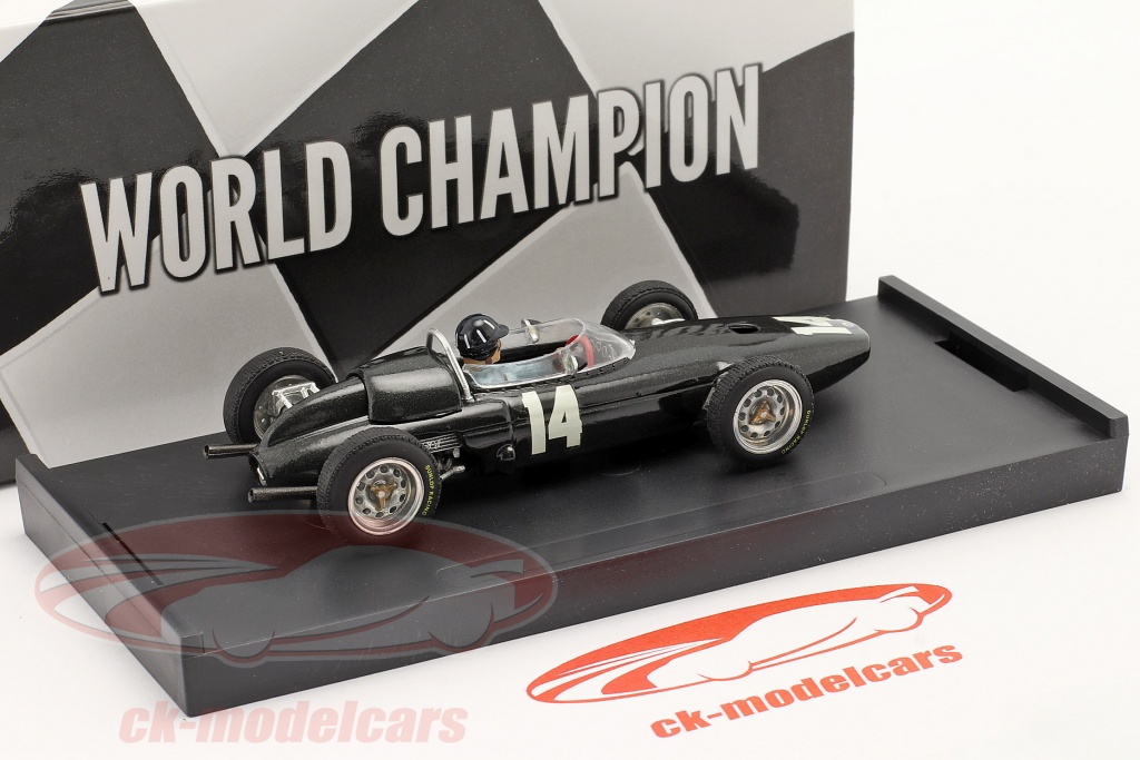 GPREPLICAS BRM P57 #14 Graham Hill Champion Du Monde GP