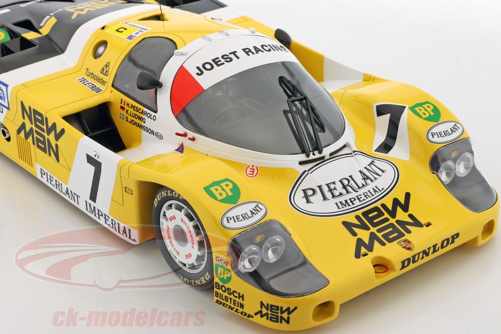 CMR New Man Porsche 956 cmr43007 Winner Le Mans 1985   1/43 Scale Yellow/White/Black 