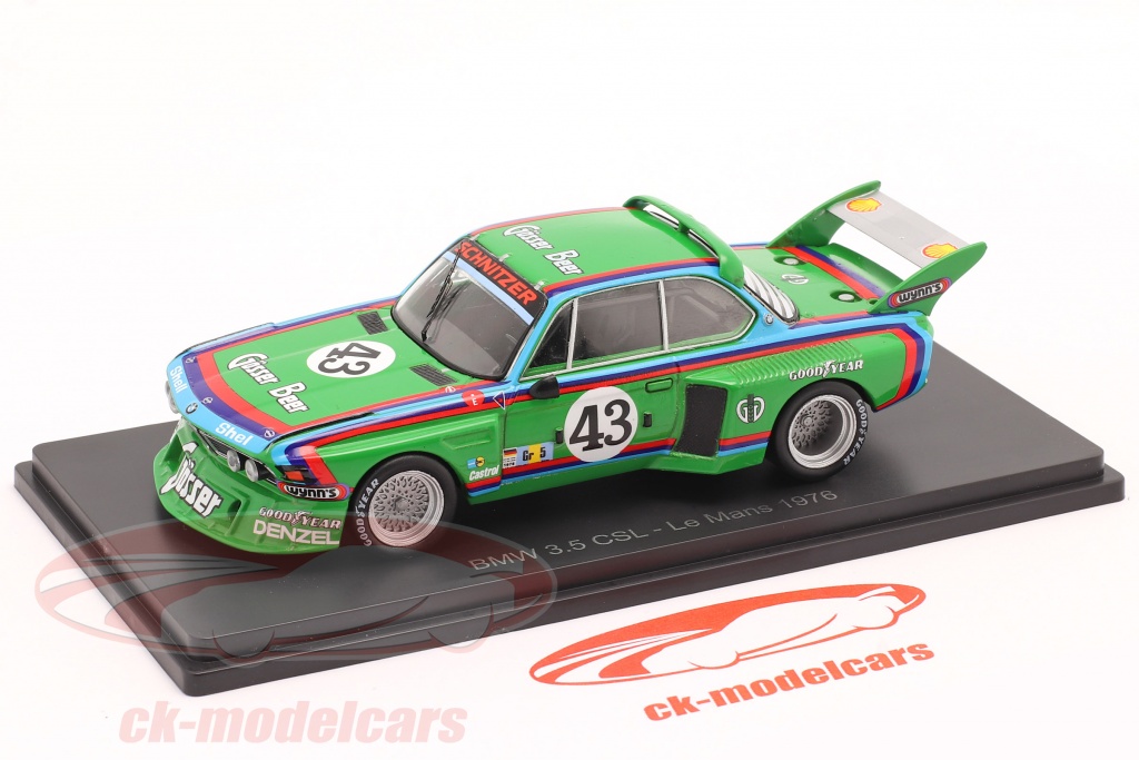 1/43 BMW 3.5 CSL, 24h Le Mans 1976, Ixo #43 - Canada 1/43 BMW 3.5 CSL, 24h Le Mans 1976, Ixo #43 - Canada