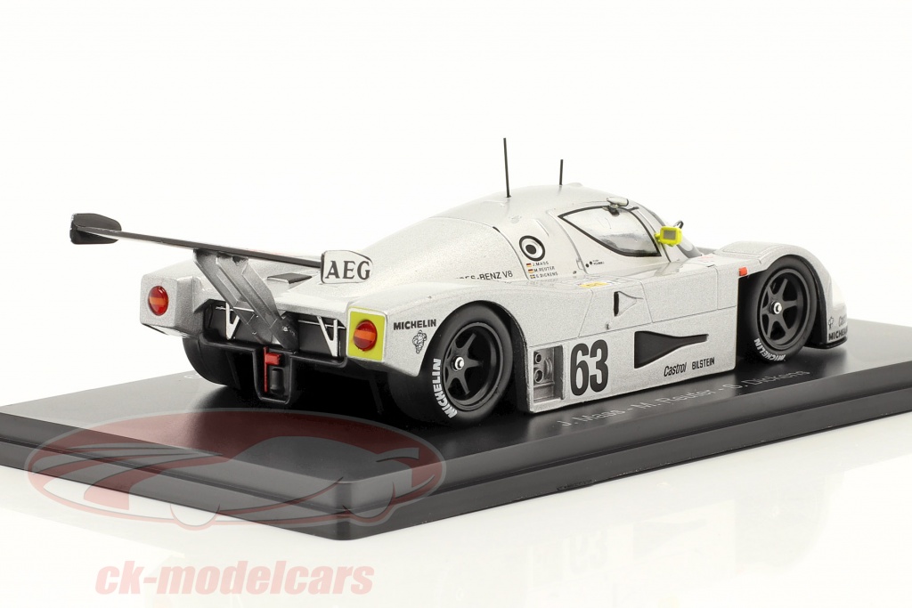 Sauber Mercedes C9 n° 61 2ème Le Mans 1989 1/18 Minichamps 155893561