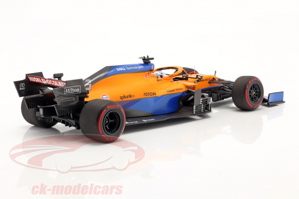 McLaren Mercedes MCL35M 3 F1 Bahrain 2021 Daniel Ricciardo Minichamps  537214303