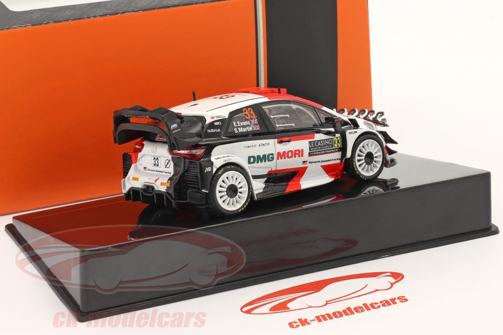 Toyota GR Yaris Rally1 33 Rallye d'Ypres 2022 A. Evans - S. Martin IXO