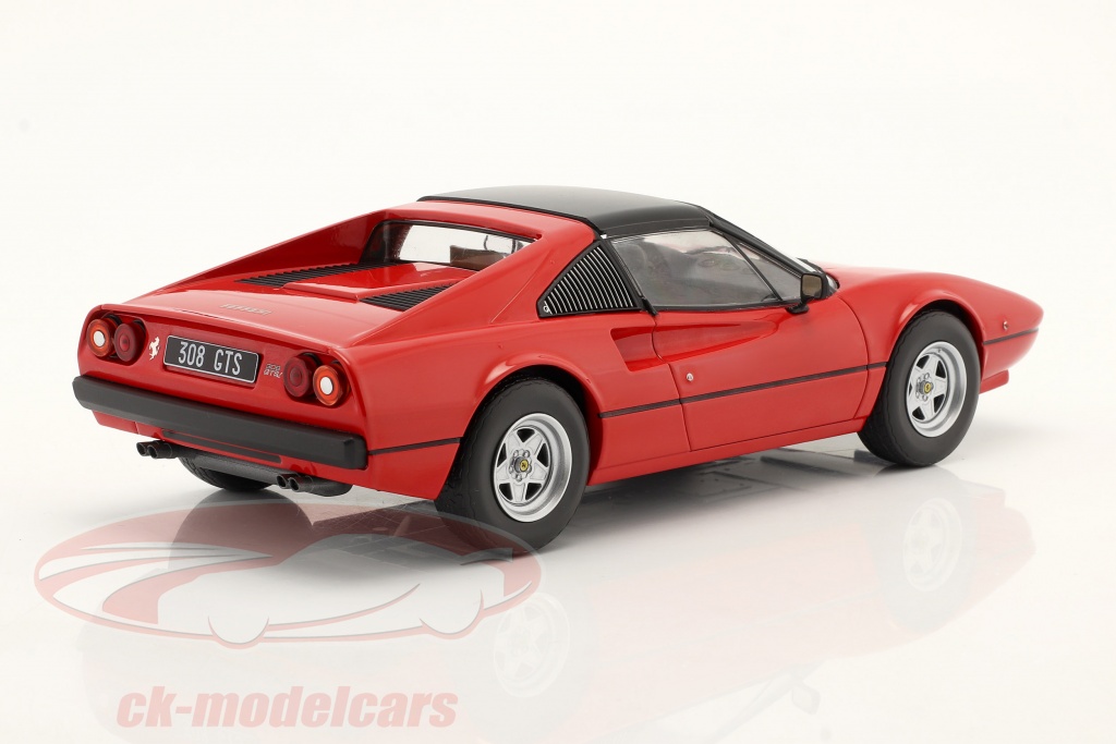 Modelcar Group 1:18 Ferrari 308 GTS Closed Top year 1977-1980 red 