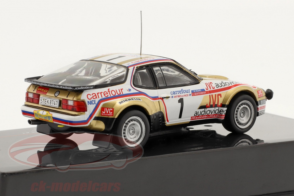 IXO Porsche 924 Carrera GTS #1 ROHRL RALLY D'ANTIBES 1981 1/43 RAC366