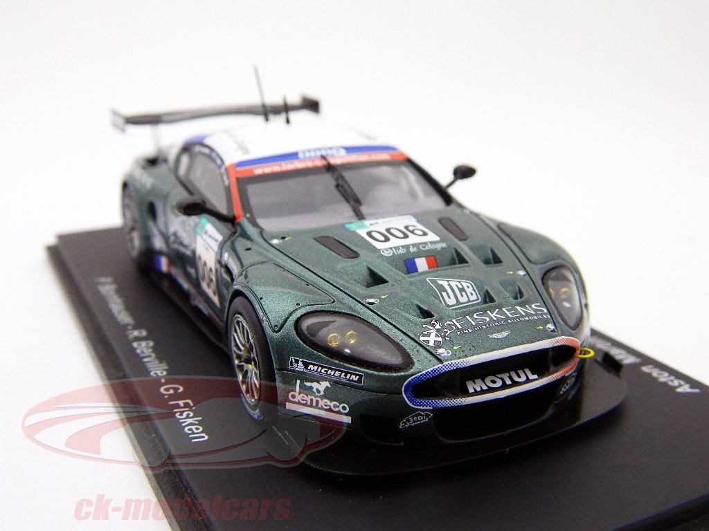 Modèle Réduit Aston Martin DBR9 #006 Spark 1/43 - 24h Du Mans 2007 - état Vitrine