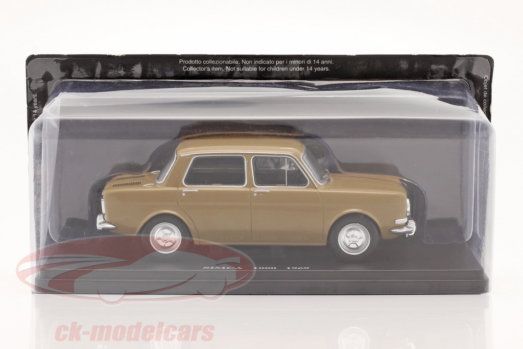 VQ18 Voiture 1/24 LEO Models : SIMCA 1000 (1969