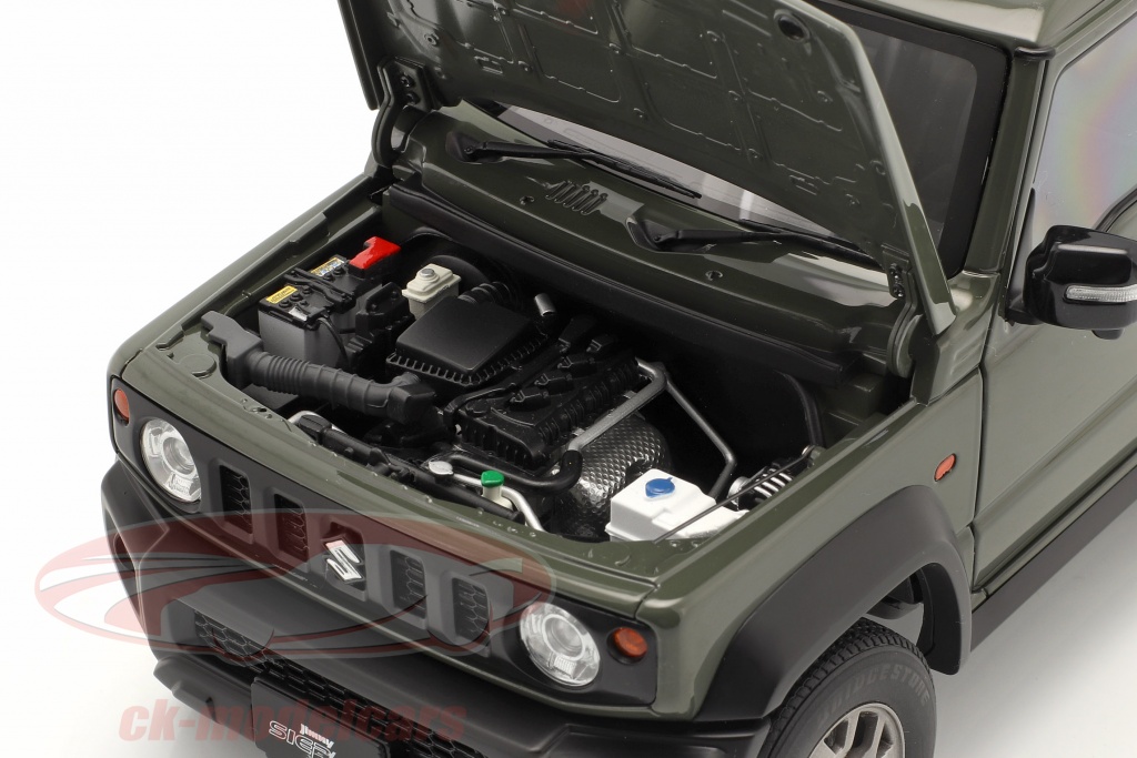Miniature AUTOart 1/18 Suzuki Jimny Sierra JB74 Noire Perle - Modèle Neuf Du Japon, Référence 78508
