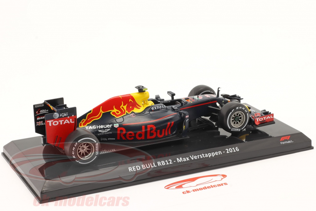 2016 OR005 Voiture Formule 1 1/24 Compatible avec Red Bull RB12 Max Verstappen