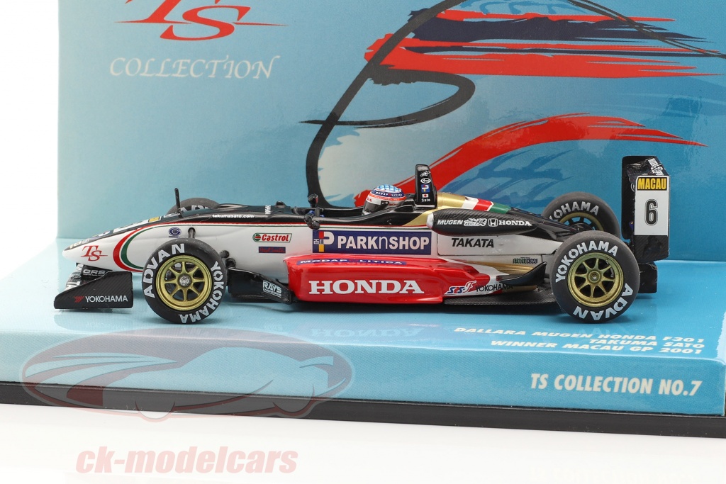MINICHAMPS Dallara Mugen F302 Lewis Hamilton Gp Macao 2003 1/43