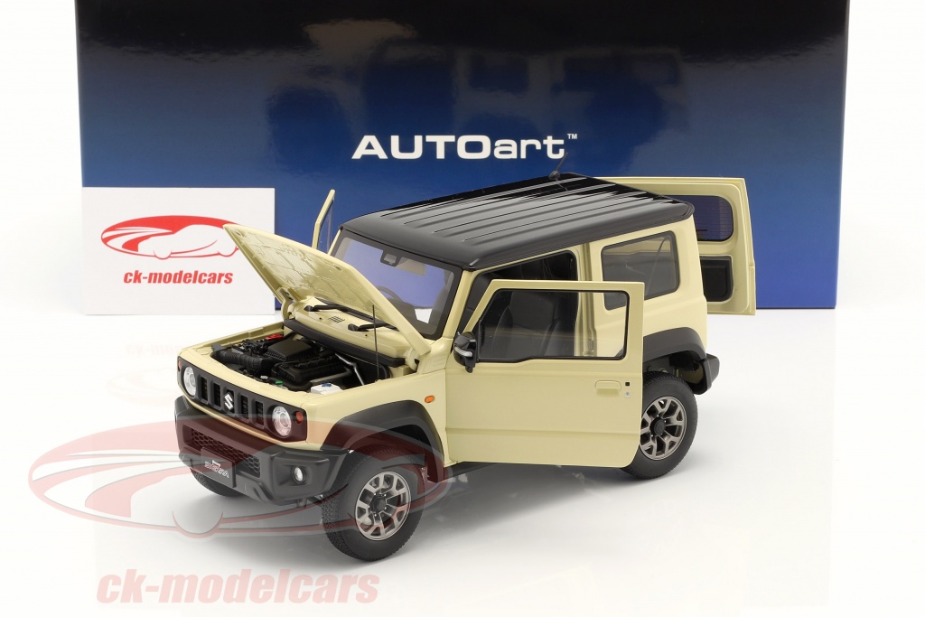 AUTOart 1/18 Suzuki Jimny Sierra (Jb74) Giallo/Nero Roof 78506 AUTOart 1/18 Suzuki Jimny Sierra (Jb74) Giallo/Nero Roof 78506