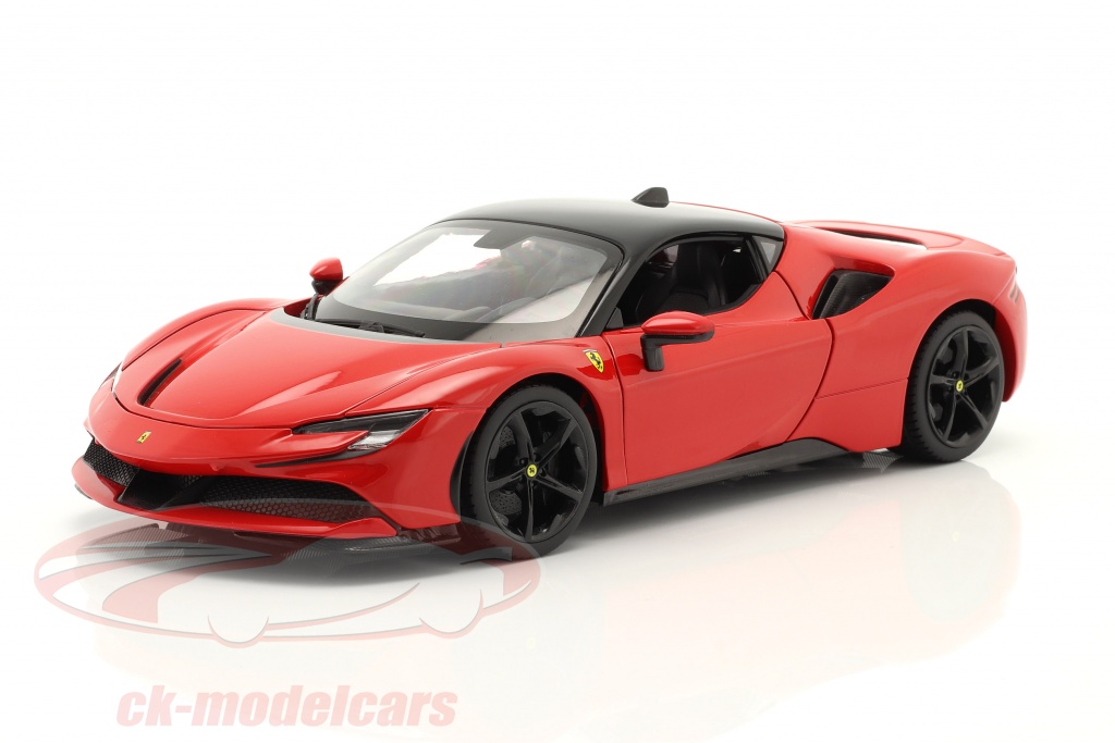 Modèle Réduit Ferrari SF90 Stradale 1:18 Rouge - Bburago 2019