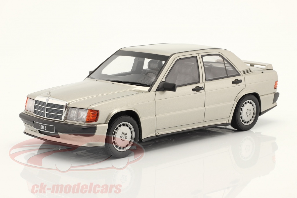 ottomobile-1-18-mercedes-benz-190e-25-16s-w201-year-1988-smoke-silver-ot927/