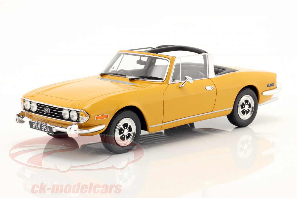 cult-scale-models-1-18-triumph-stag-mk1-year-1970-saffron-yellow-cml120-2/