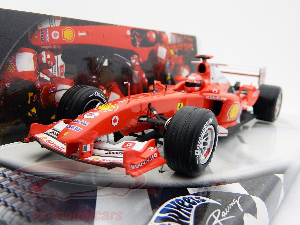 1/8 Hot wheels , Collection Casque De Formule 1 , Michael Schumacher 1999