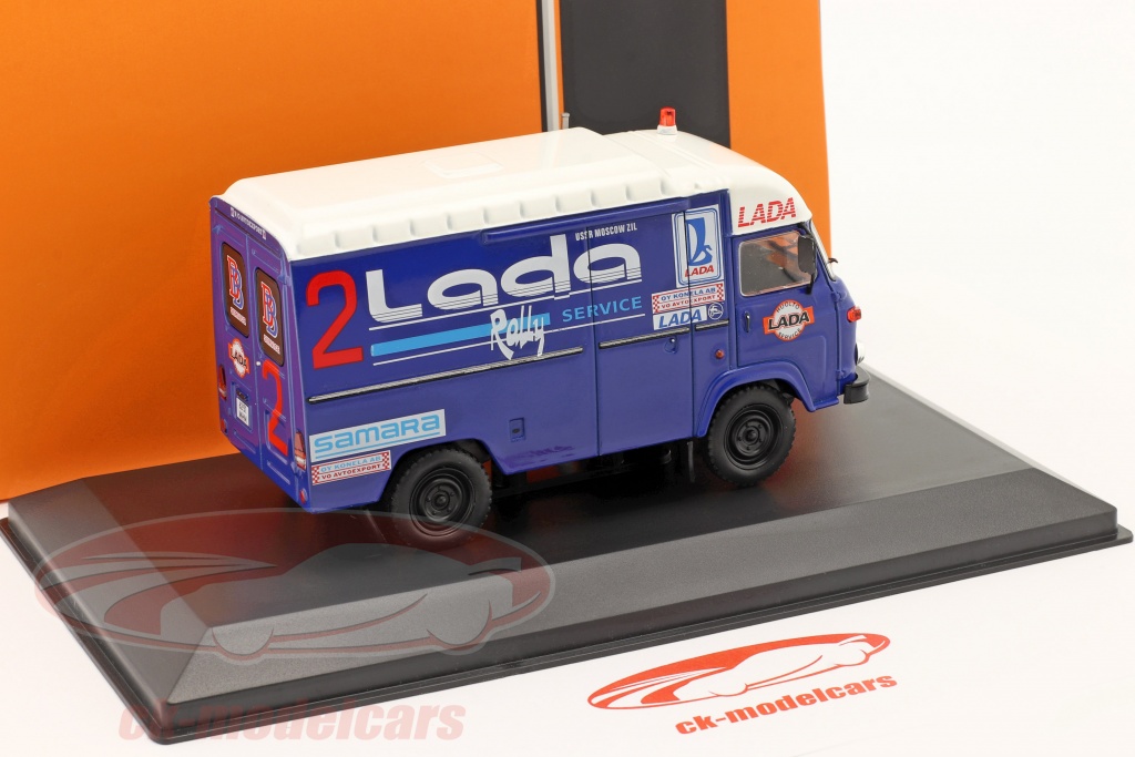 Ixo 1:43 Avia A21F Lada Rally Service blue RAC368X model car RAC368X ...