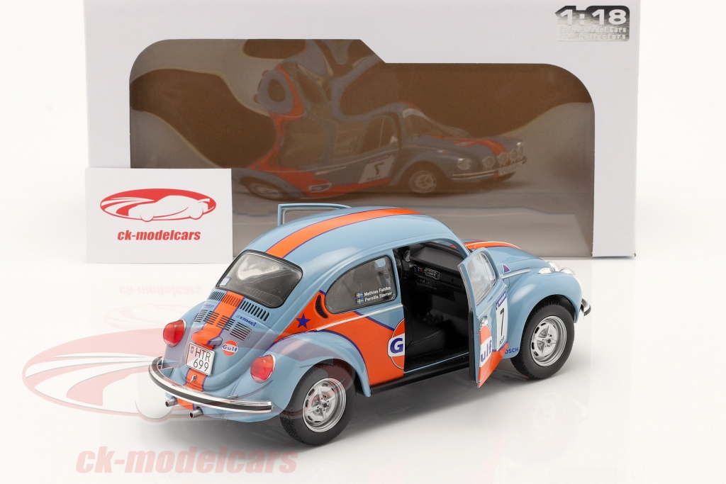 solido S1800517 1:18 2019 Volkswagen Beetle 1303 Rallye Colds Balls  Collectible Miniature car, Multi