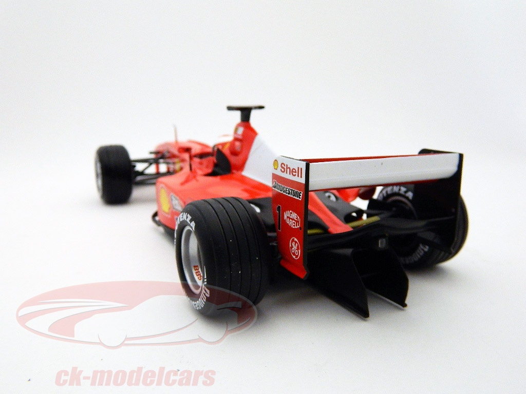 Hot Wheels 1:18 Ferrari F2001 De Michael Schumacher, F1 Monza 2001, Neuve Sous Blister