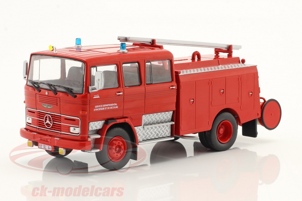altaya-1-43-mercedes-benz-lp-1113-fpt-pompiers-annee-de-construction-1973-rouge-ck75192/