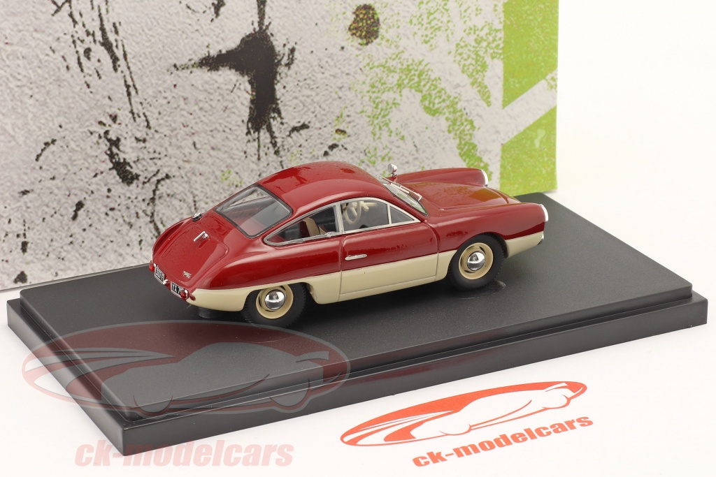 AutoCult Panhard X87 Dolomiti 1:43 – Rosso/Avorio – Modello ATC 02028 - Foto 2