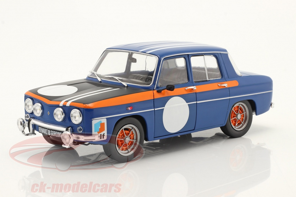 Modèle Réduit Renault 8 Gordini 1967 - Échelle 1:18 - Solido - Neuf - Bleu