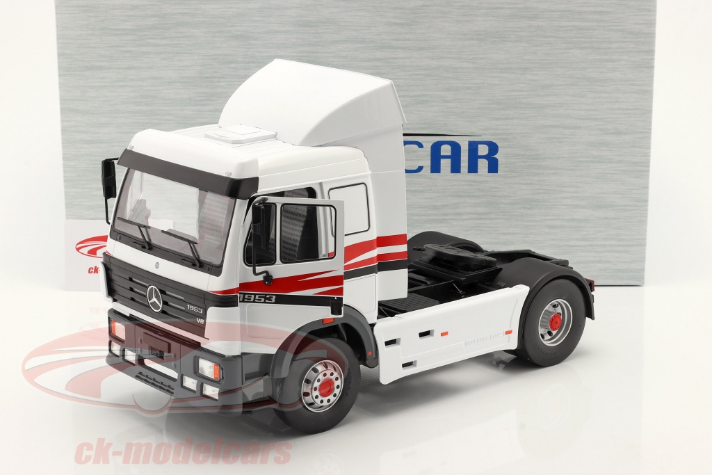 Modelcar Group 118 MercedesBenz SK II Truck 建設年 1994 白 MCG18243 モデル 車