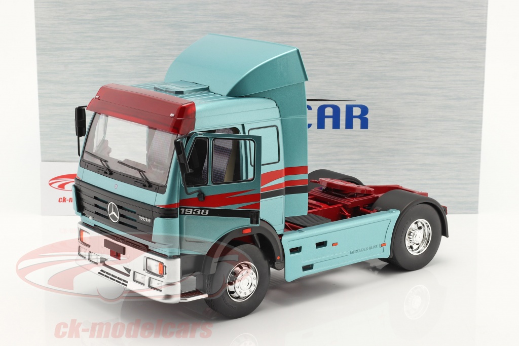 Modelcar Group 118 MercedesBenz SK II Truck 建設年 1994 ターコイズ MCG18242