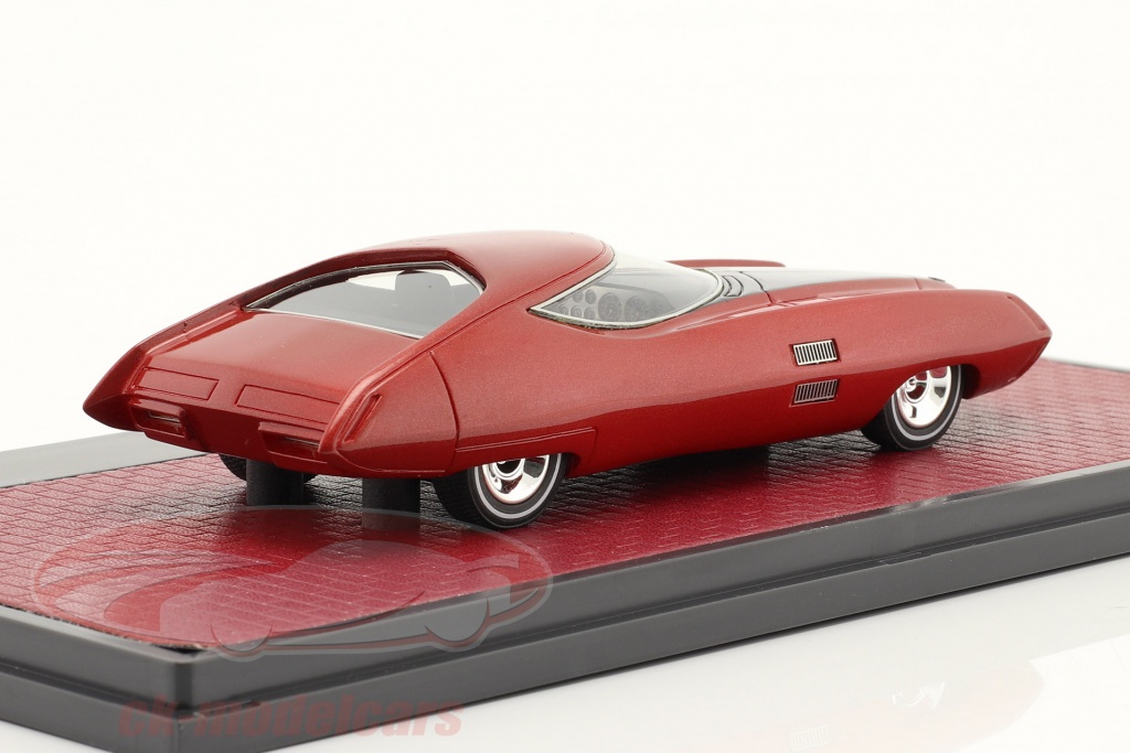 Matrix 1/43 Pontiac Cirrus Concept Car 1969 Silver Diecast MX51606-021