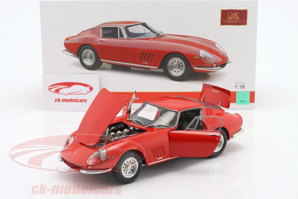 Modèle Réduit CMC Ferrari 275 GTB/C 1966 - Échelle 1:18 - Édition Limitée 1000 Pièces