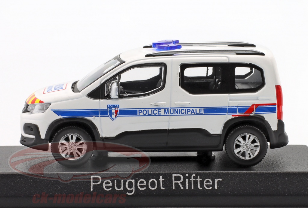 Peugeot Rifter Police Nationale (Norev) 1/43e
